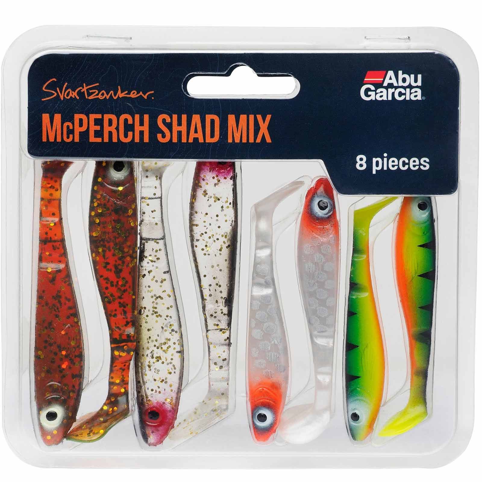 Abu Garcia Svartzonker McPerch Shad Mix – Gummifisch Set