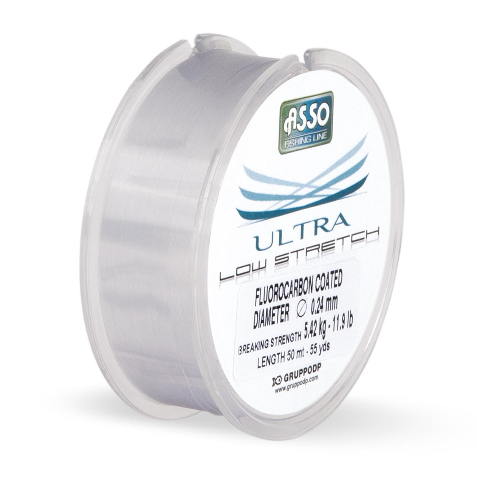 ASSO UltraLow Stretch Fluorocarbon Coated