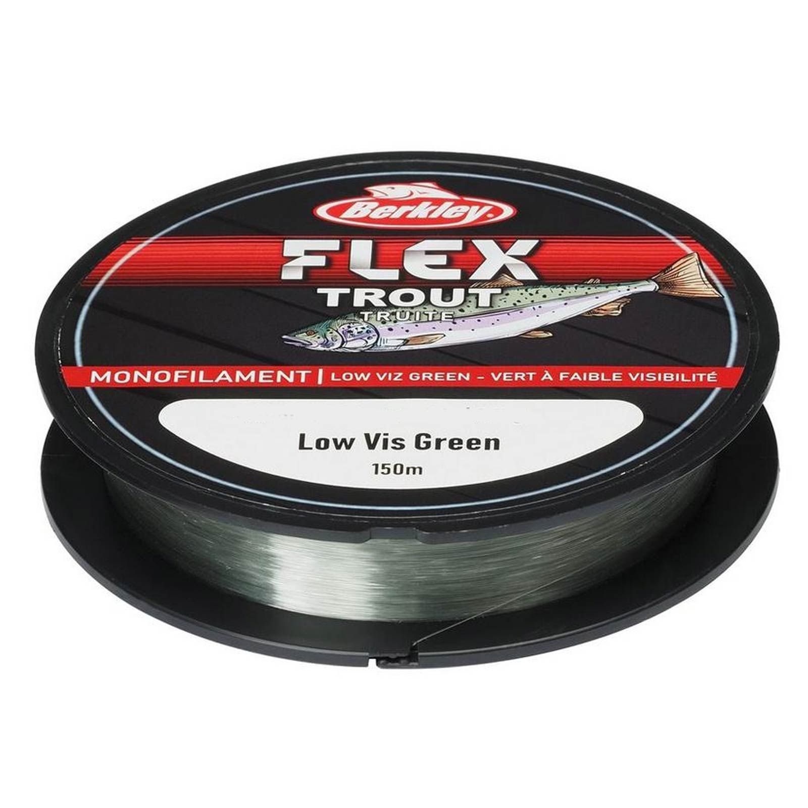 Berkley Flex Trout 150m LV Green Monofile Angelschnur