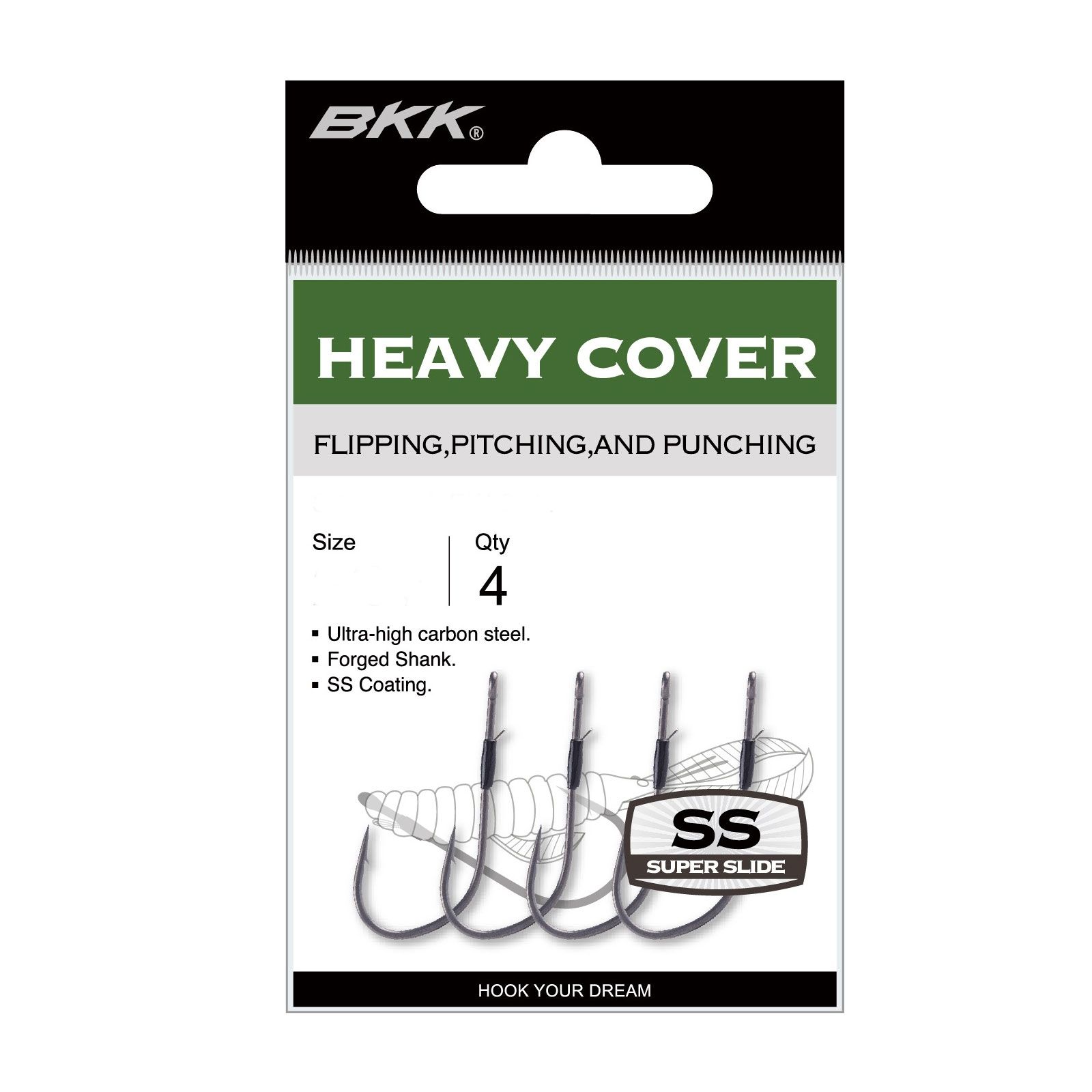 Einzelhaken BKK Heavy Cover Hook / Rig-Haken (Bild 2)