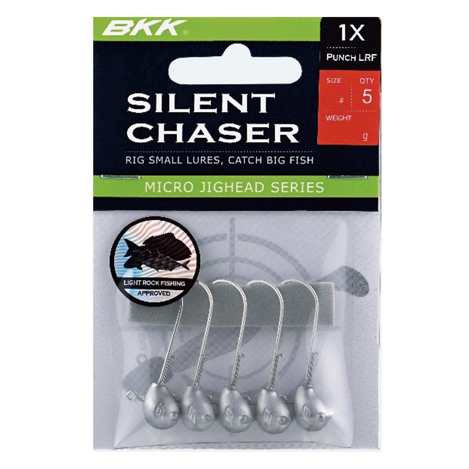 Jighaken BKK Silent Chaser (Punch LRF) Micro Jighead (Bild 2)