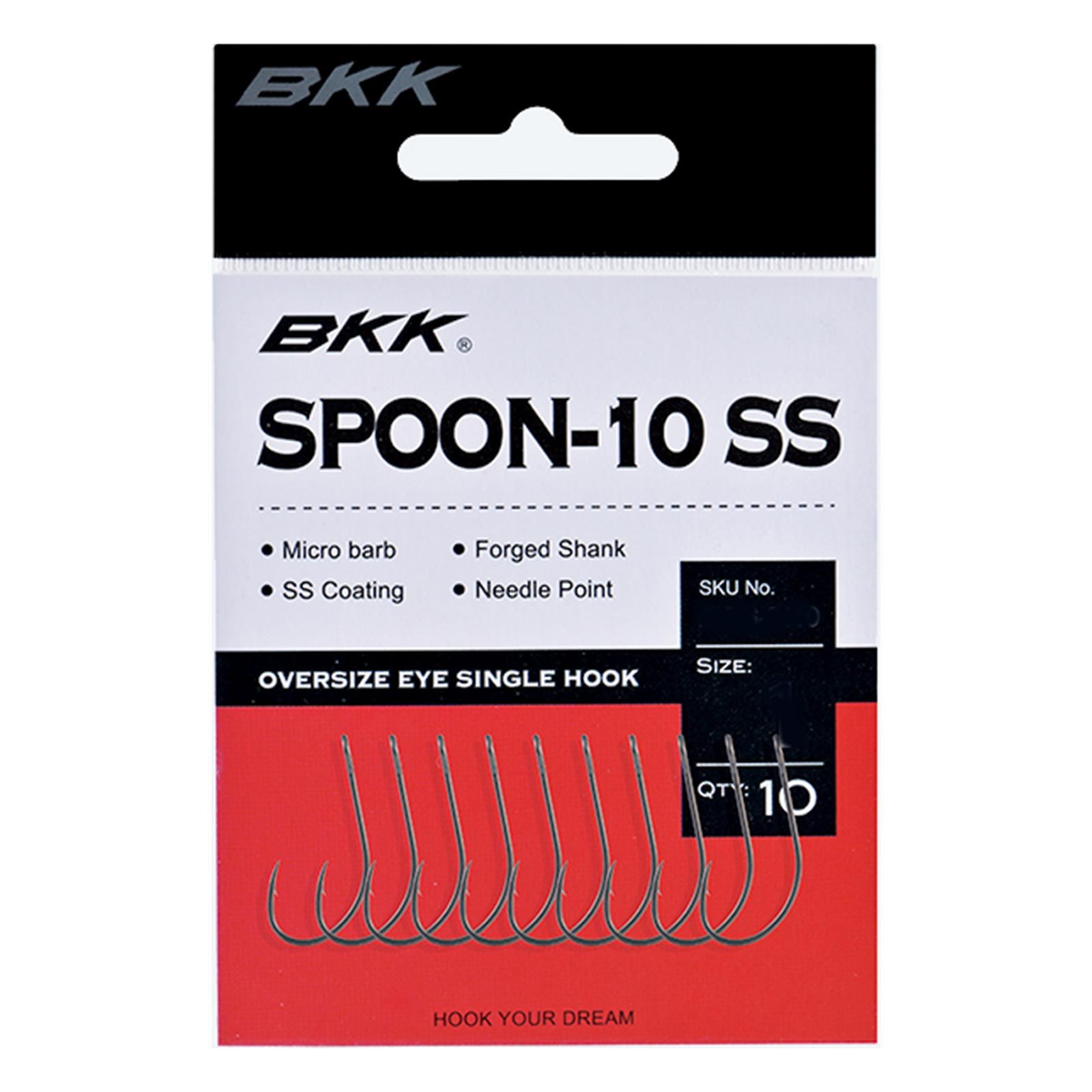 BKK Spoon-10 Einzelhaken für Spoons