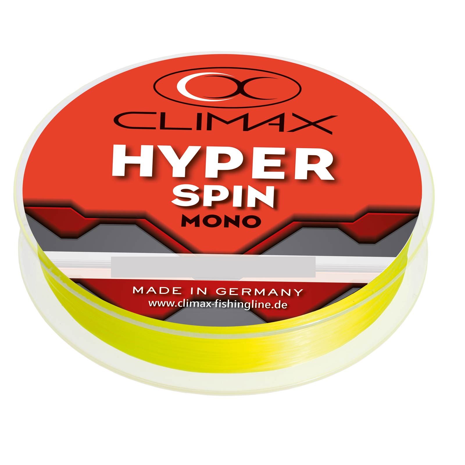 Monofile Schnur Climax Hyper Spin Fluogelb