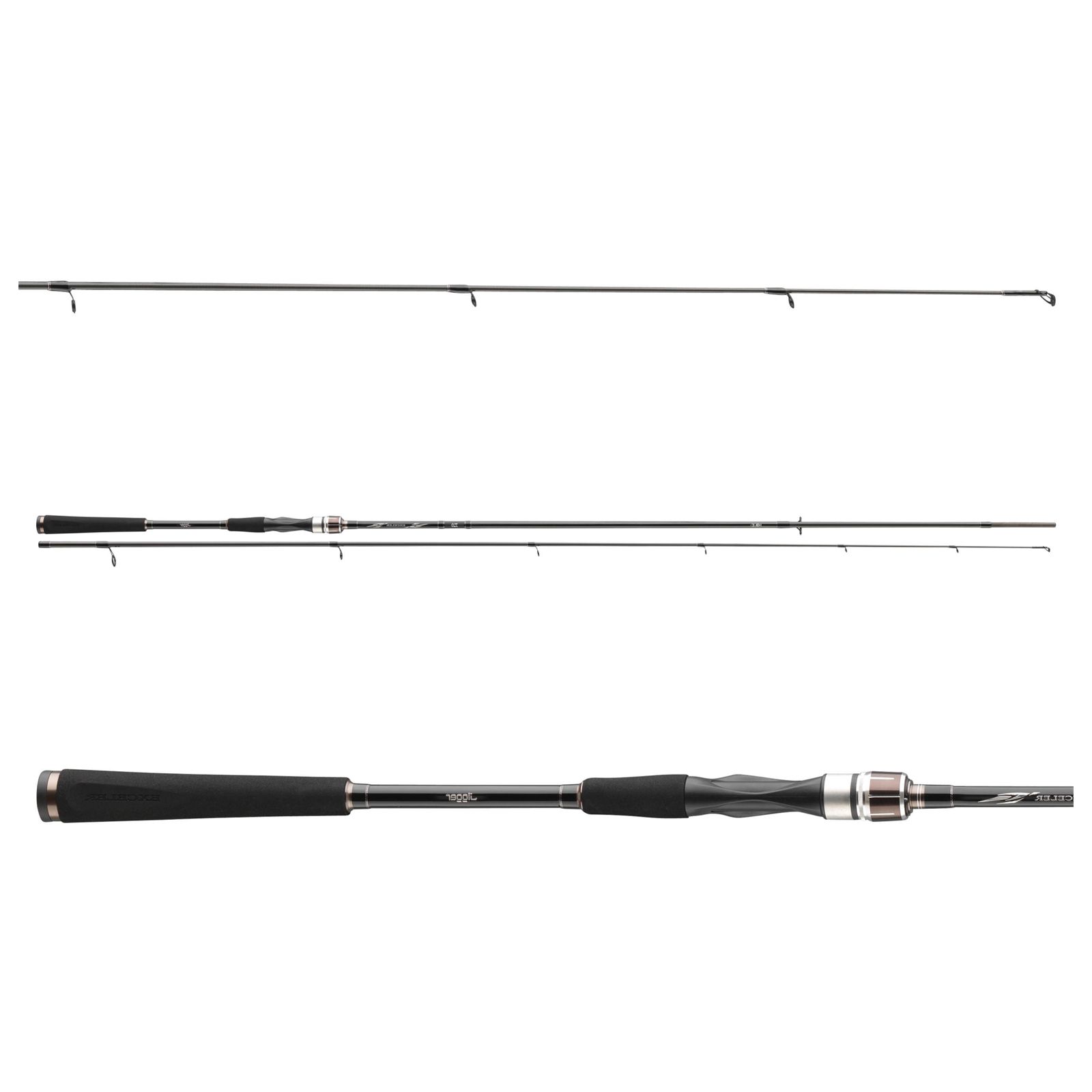 Daiwa Exceler Jigger Gummifisch-Spinnrute