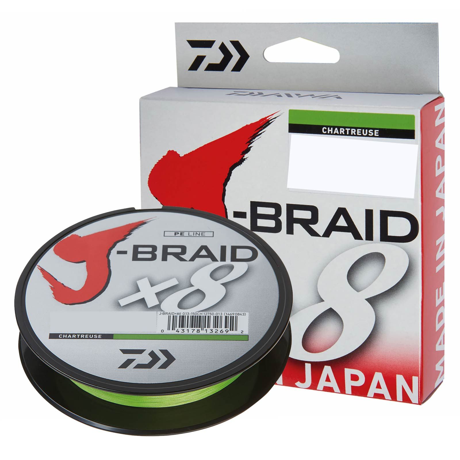 Geflochtene Schnur Daiwa J-Braid X8