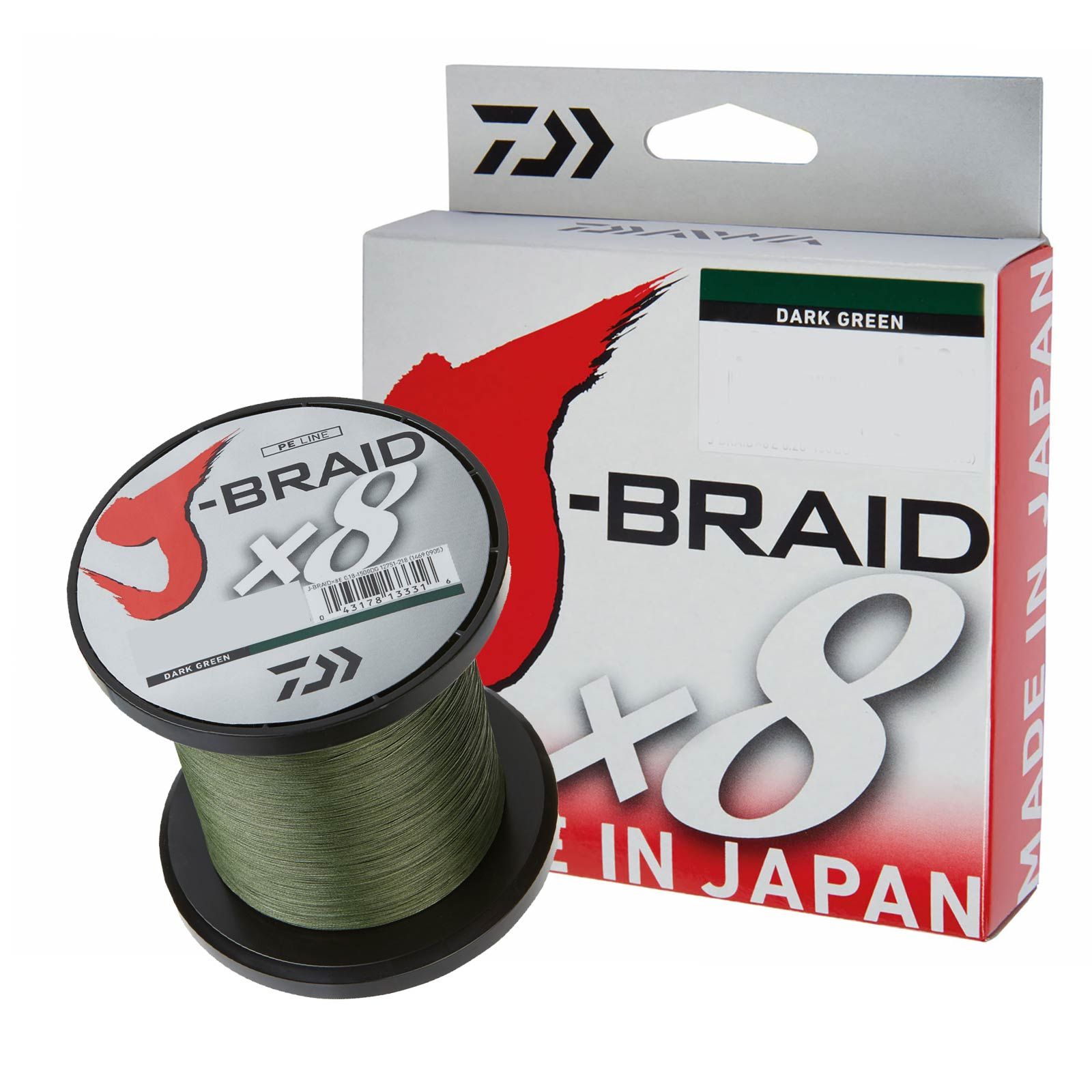 Geflochtene Schnur Daiwa J-Braid X8