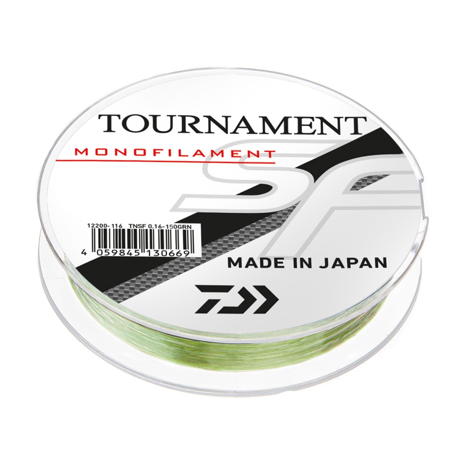 Daiwa Tournament SF Line 150m Grün-Transparent monofile Angelschnur