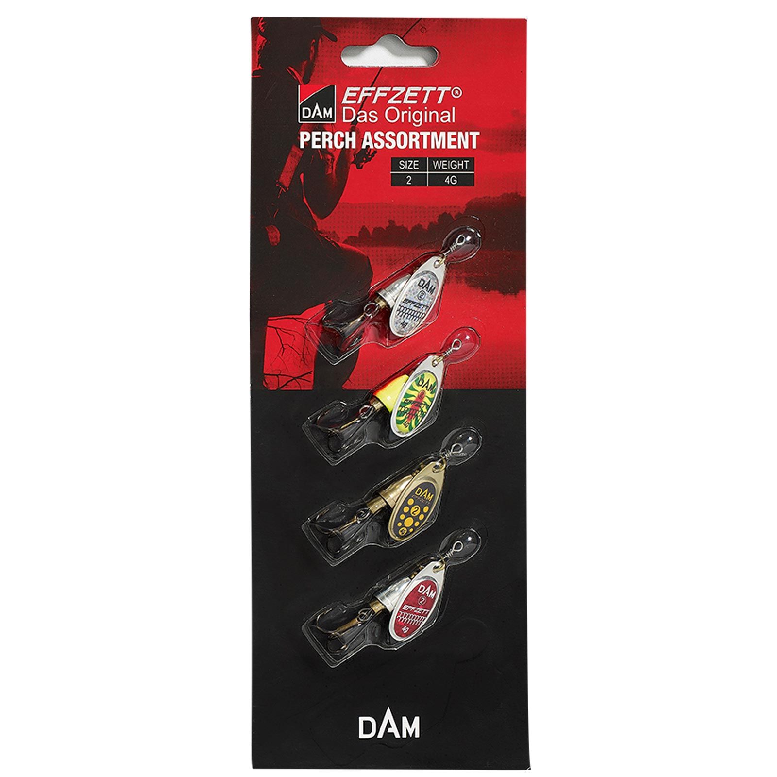 Spinner DAM EFFZETT Original Perch Assortment #2 (Bild 2)