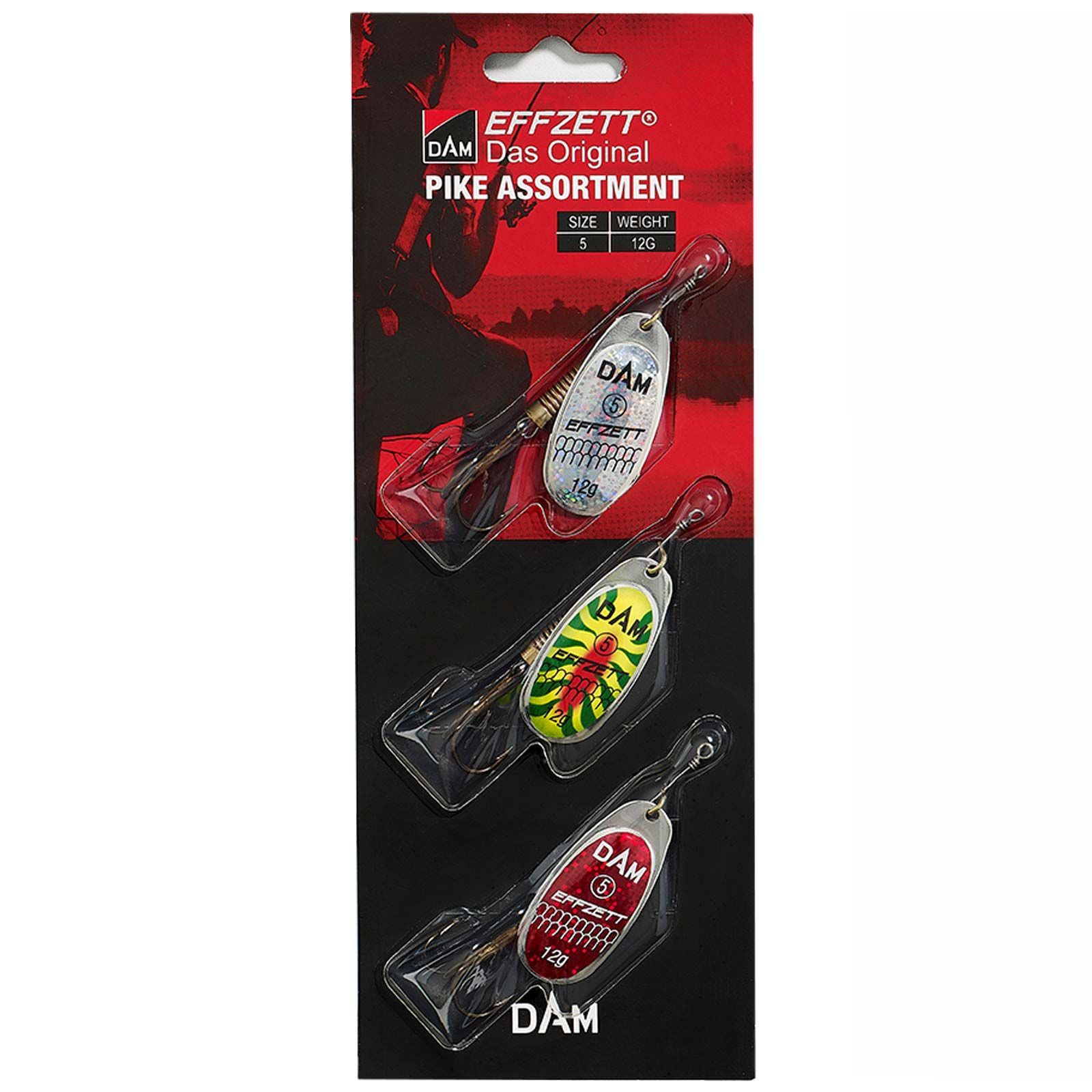 Spinner DAM EFFZETT Original Perch Assortment #2