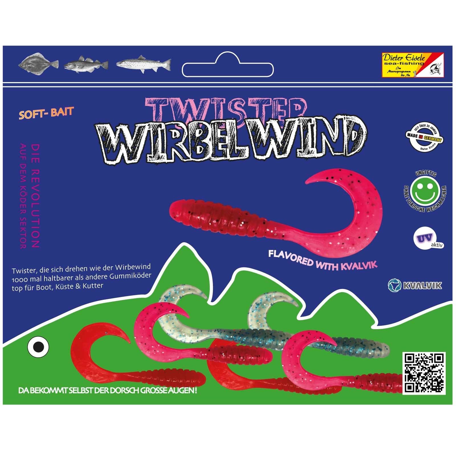 Dieter Eisele Twister Wirbelwind Set 8cm 6 Stk