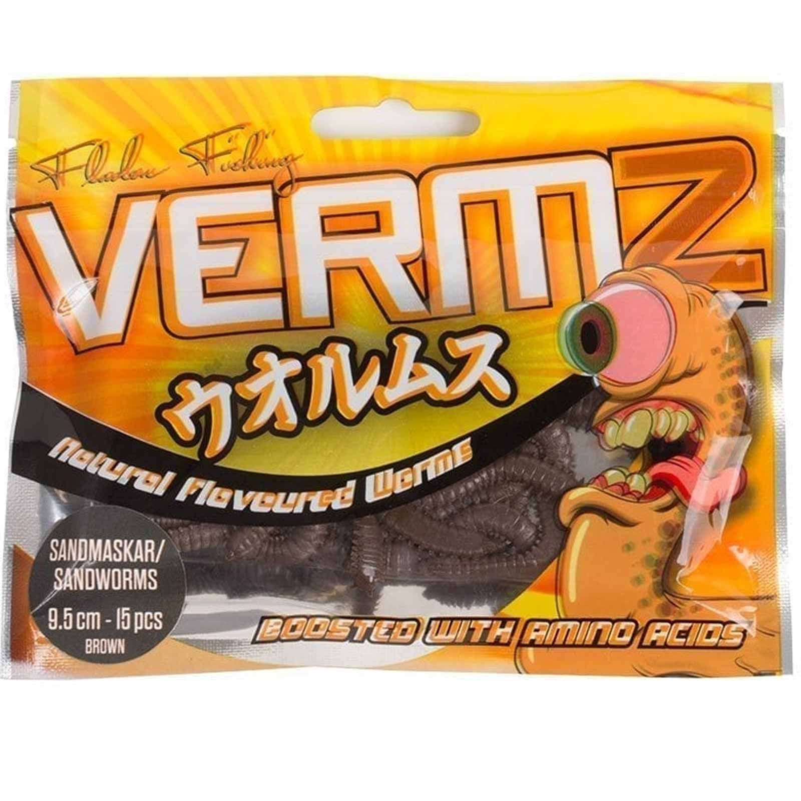 Fladen Vermz Sandwurm Imitation Gummiköder