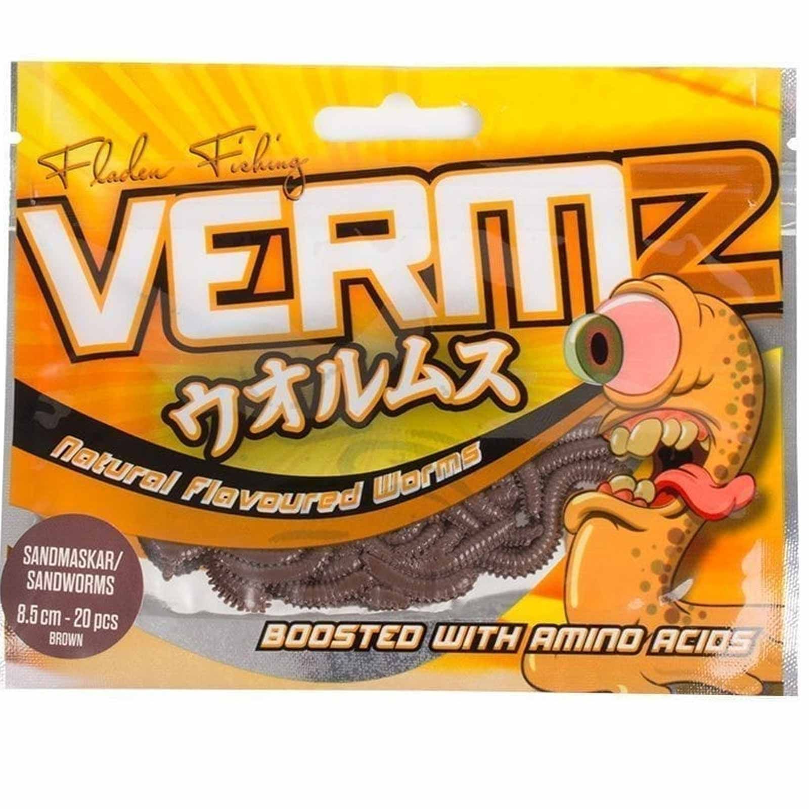 Fladen Vermz Sandwurm Imitation Gummiköder