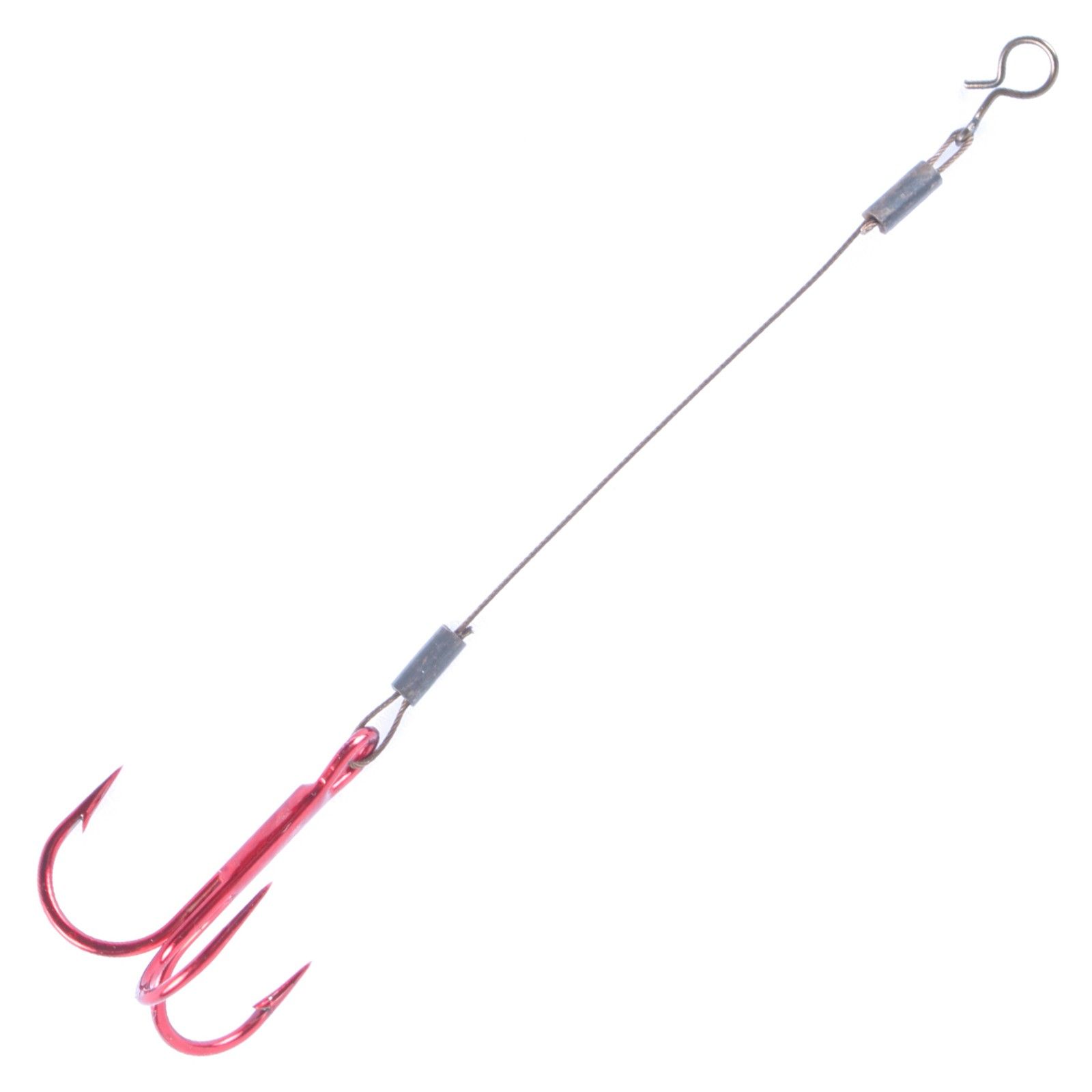 Stahlvorfächer flexonit KFPC Single Stinger mit Clip / 0,36 mm / 11,5 kg