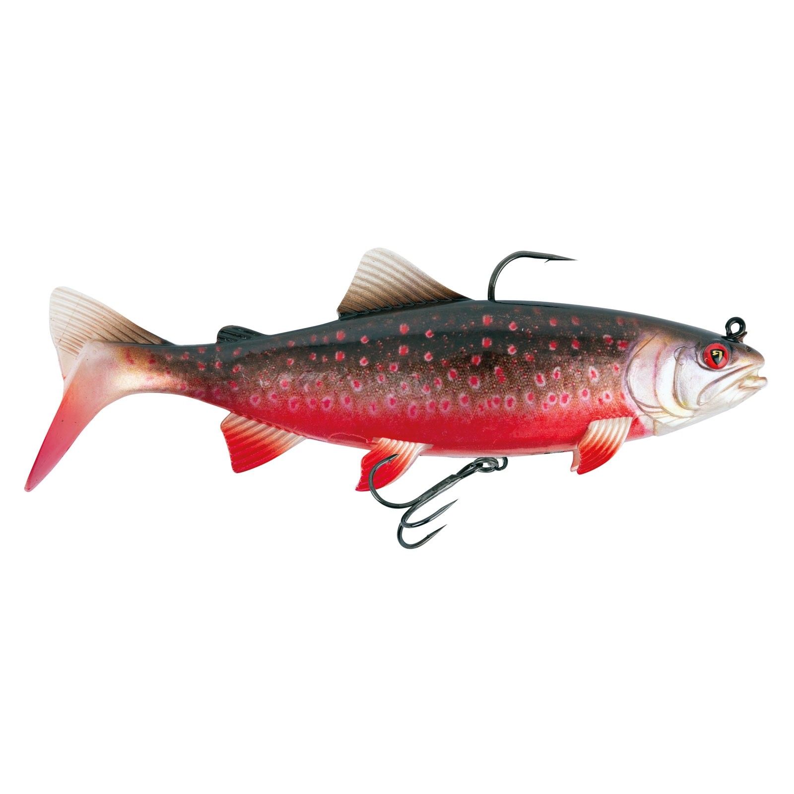 Fox Rage Realistic Replicant Trout Gummifisch montiert