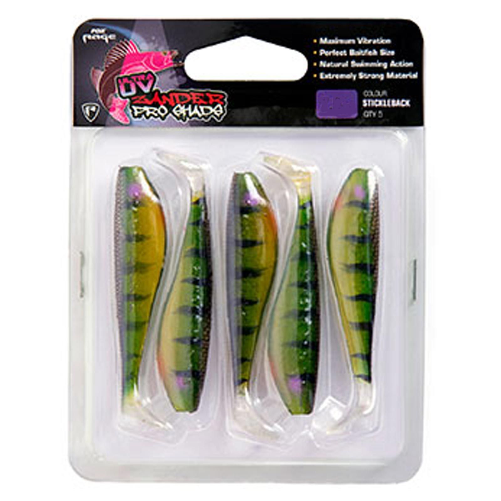Fox Rage Zander Pro Shad Single Colour Pack