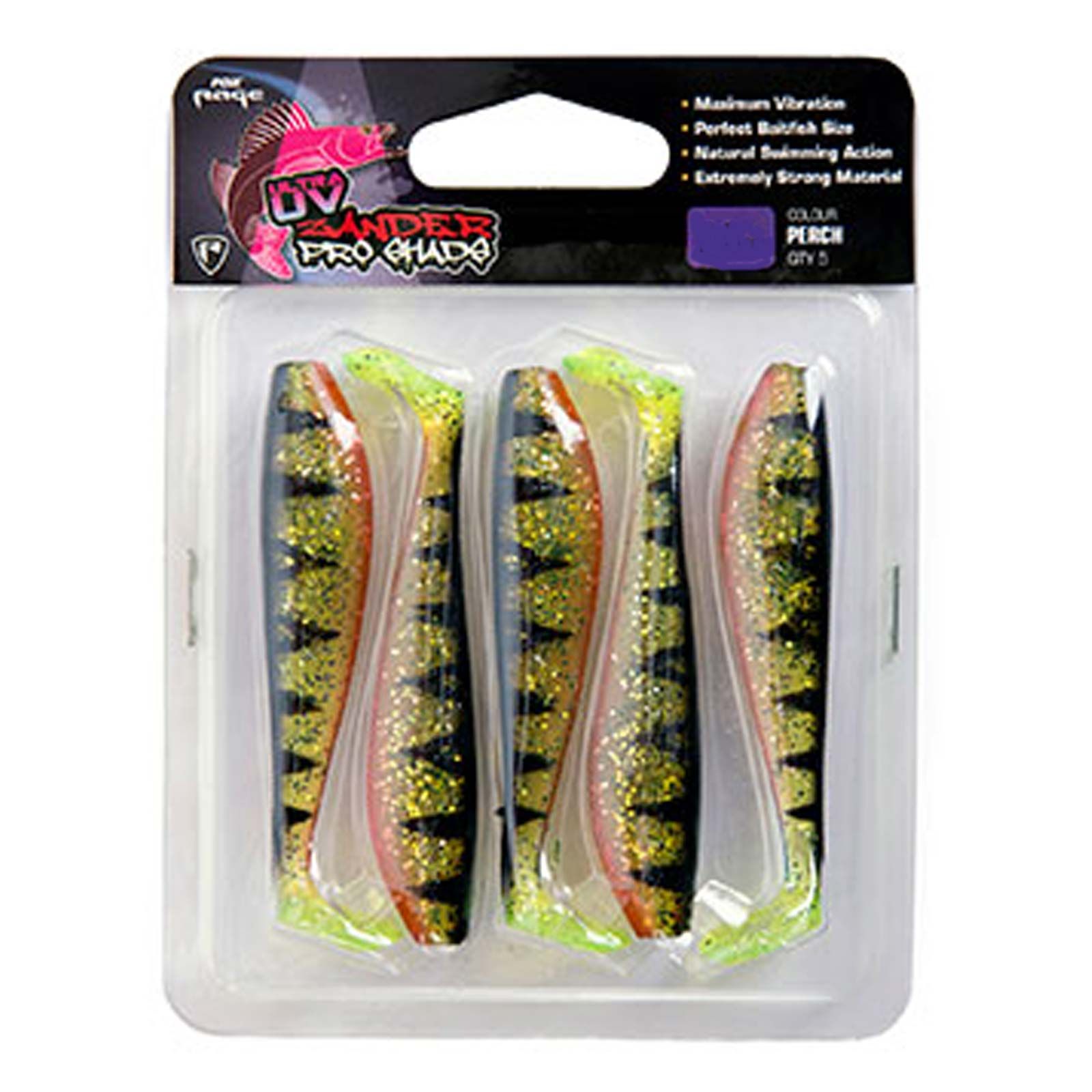 Fox Rage Zander Pro Shad Single Colour Pack