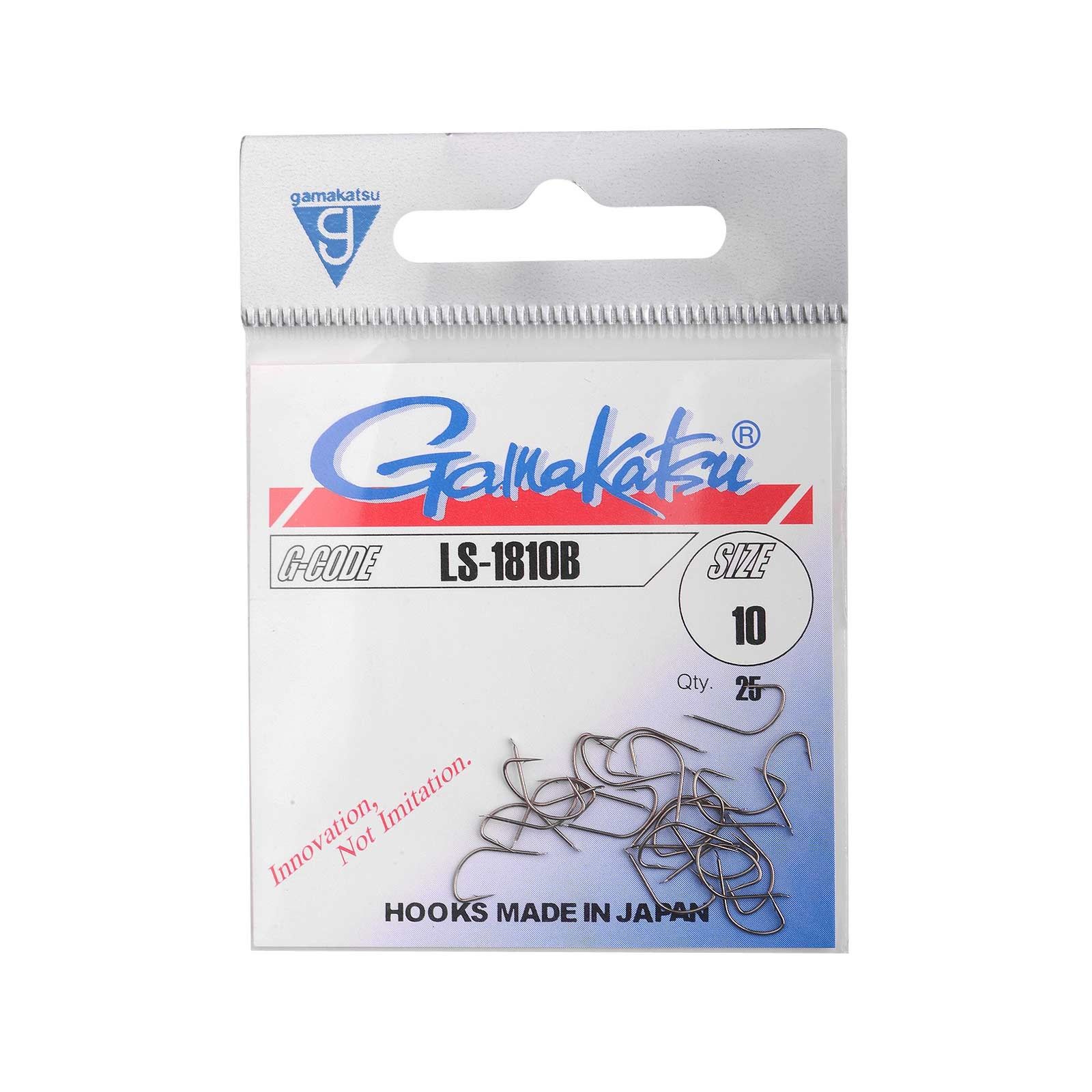 Gamakatsu Plättchenhaken Einzelhaken LS-1810N lose