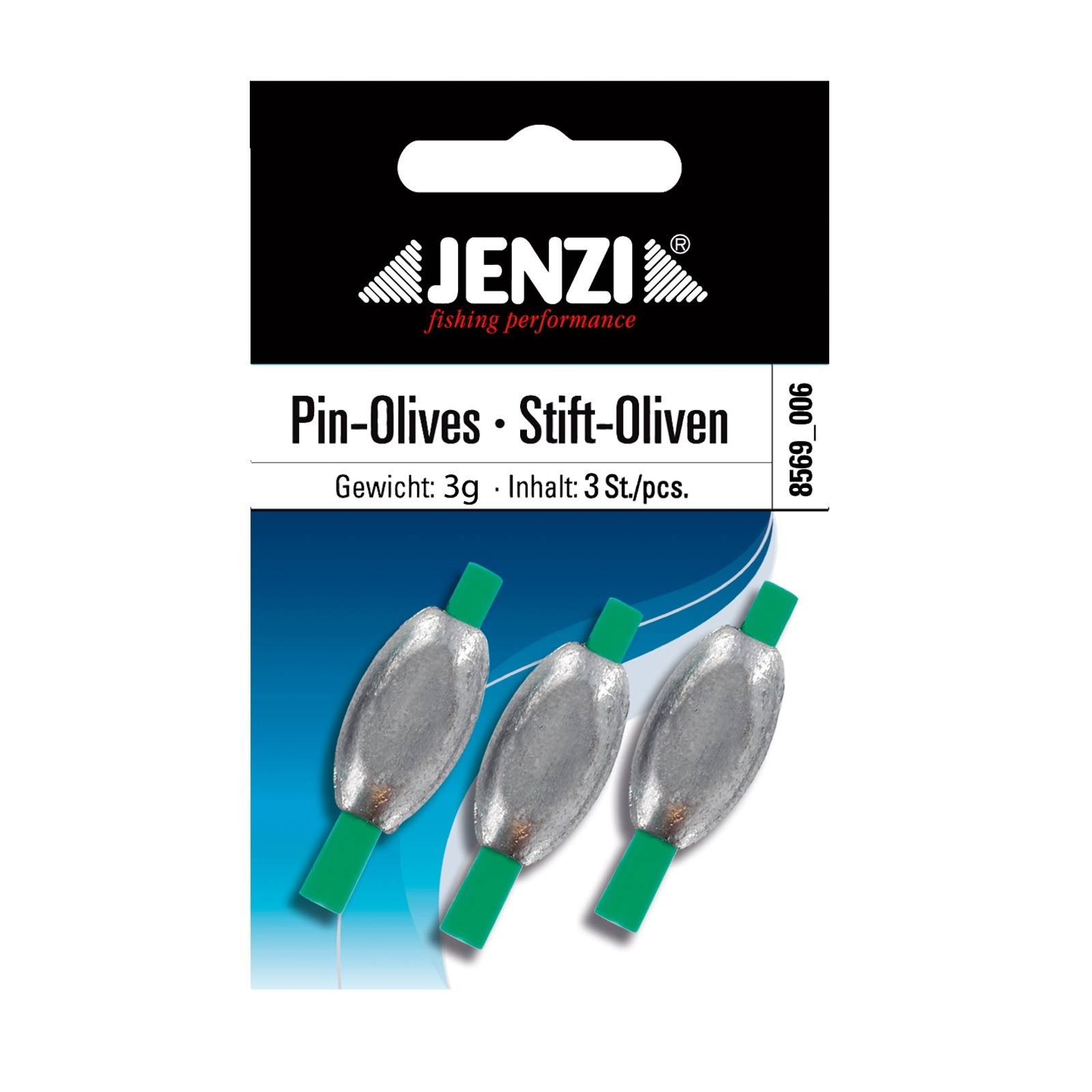 Grundbleie Jenzi Olivenblei mit Stift