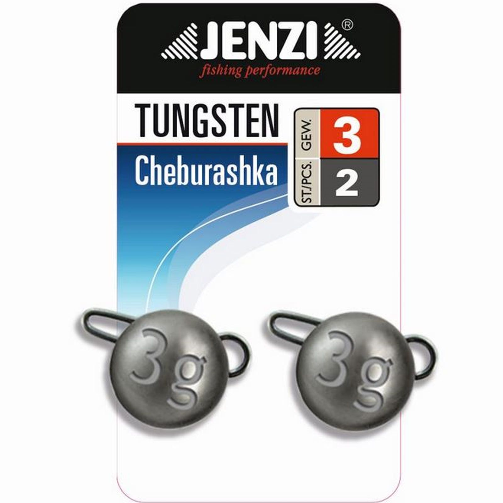 Jenzi Tungsten Cheburashka Grau Bleikopf-System