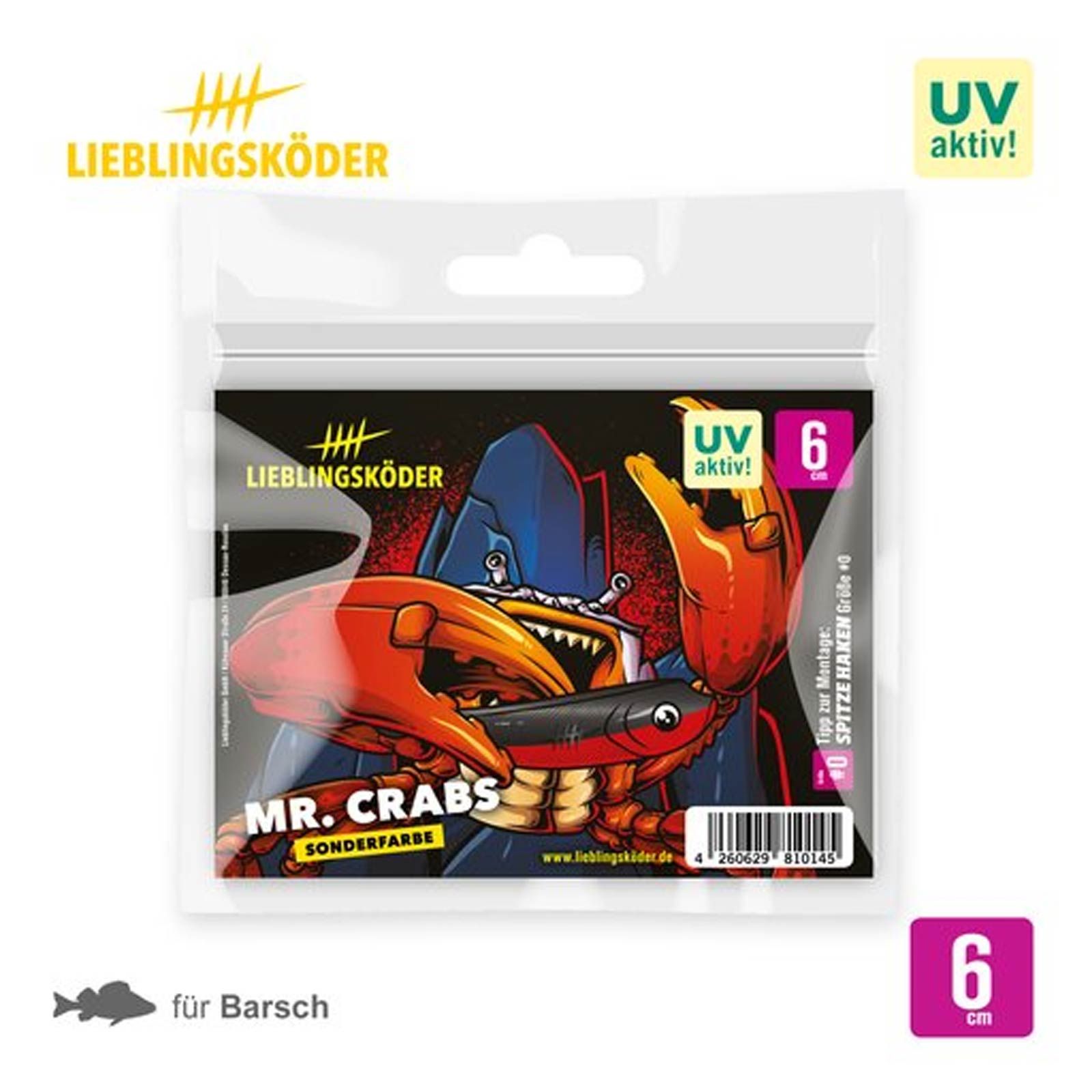 Gummifische Lieblingsköder 6 cm (Bild 14)