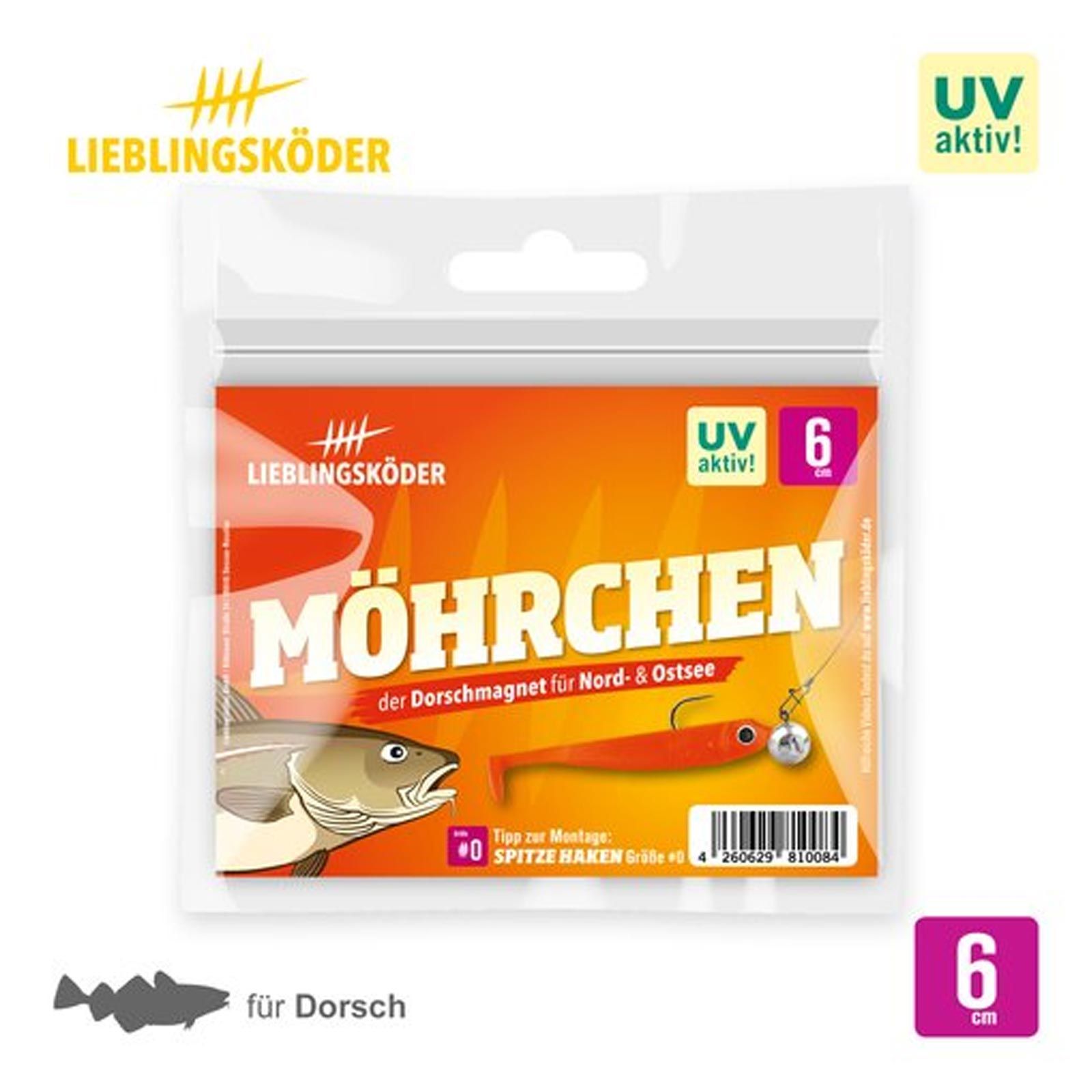 Gummifische Lieblingsköder 6 cm (Bild 42)