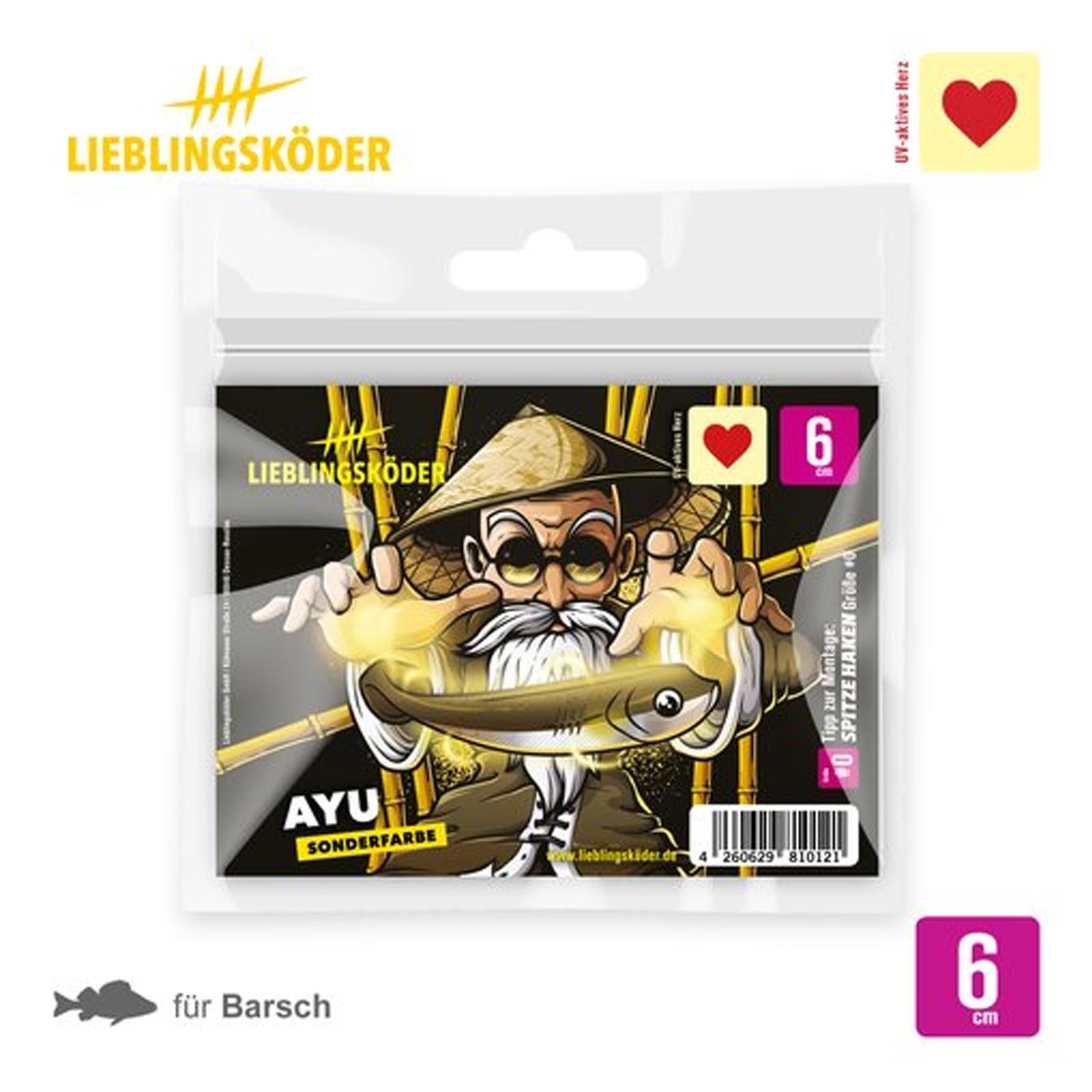 Gummifische Lieblingsköder 6 cm (Bild 18)