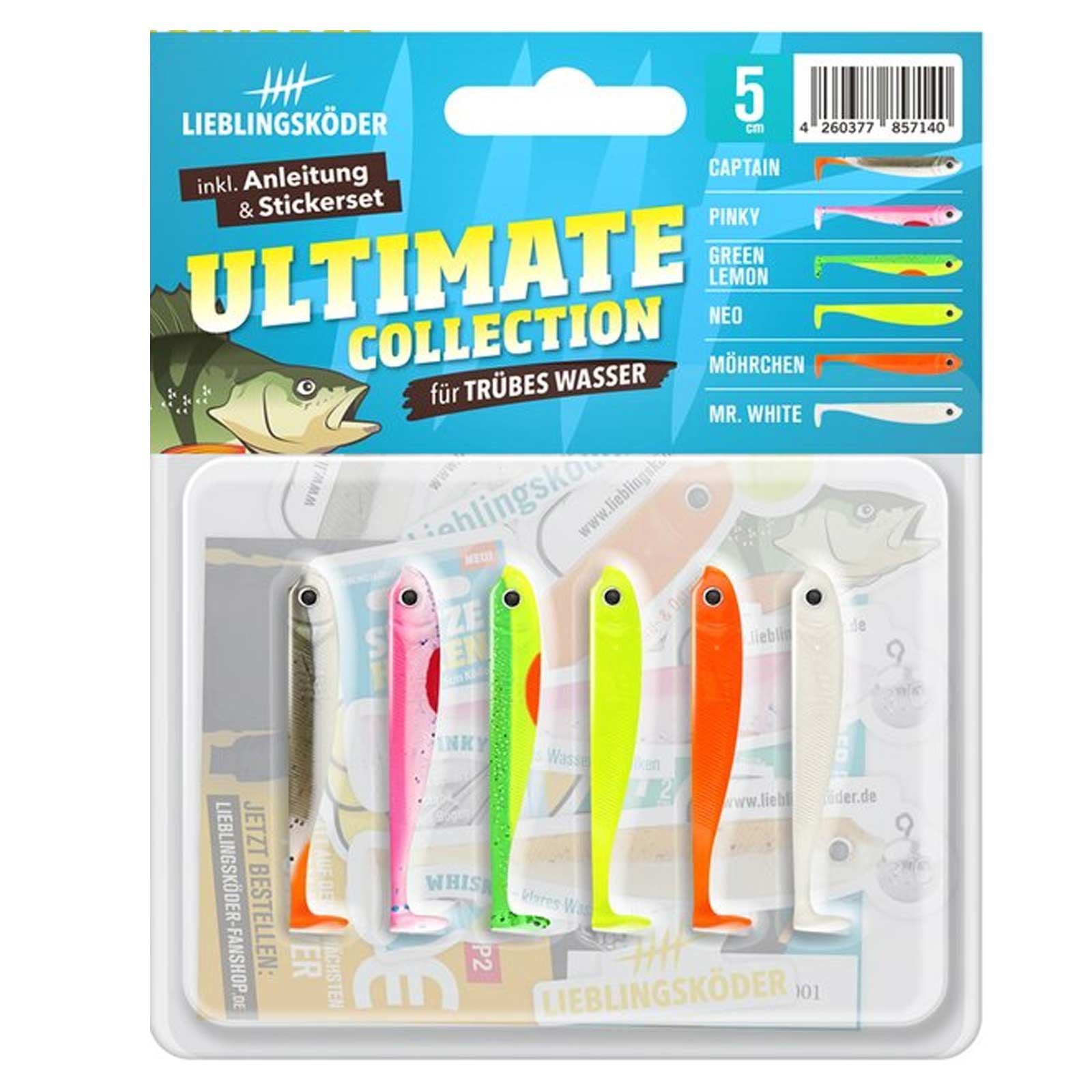 Gummifische Lieblingsköder 10 cm (Bild 16)