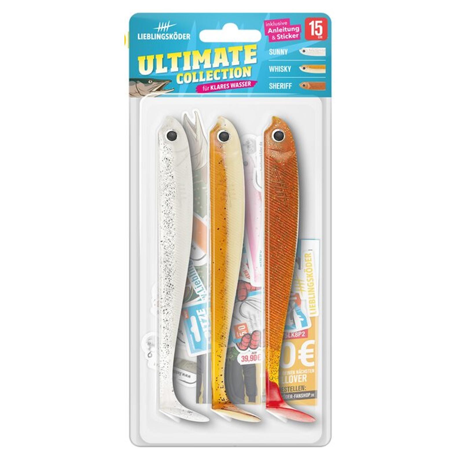 Gummifische Lieblingsköder 10 cm (Bild 14)