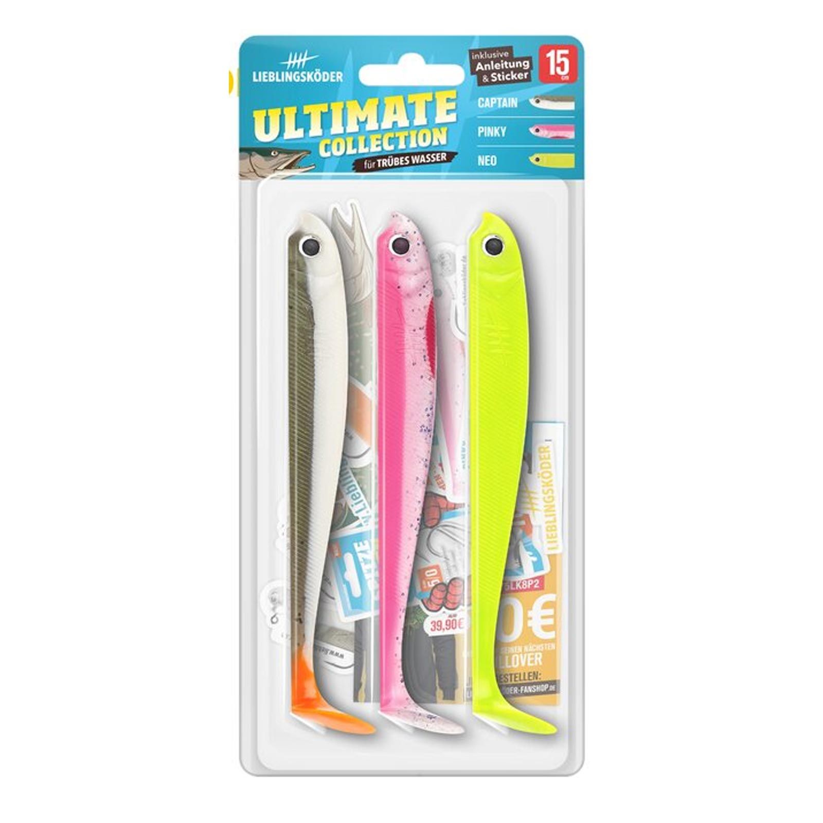 Gummifische Lieblingsköder 10 cm (Bild 28)