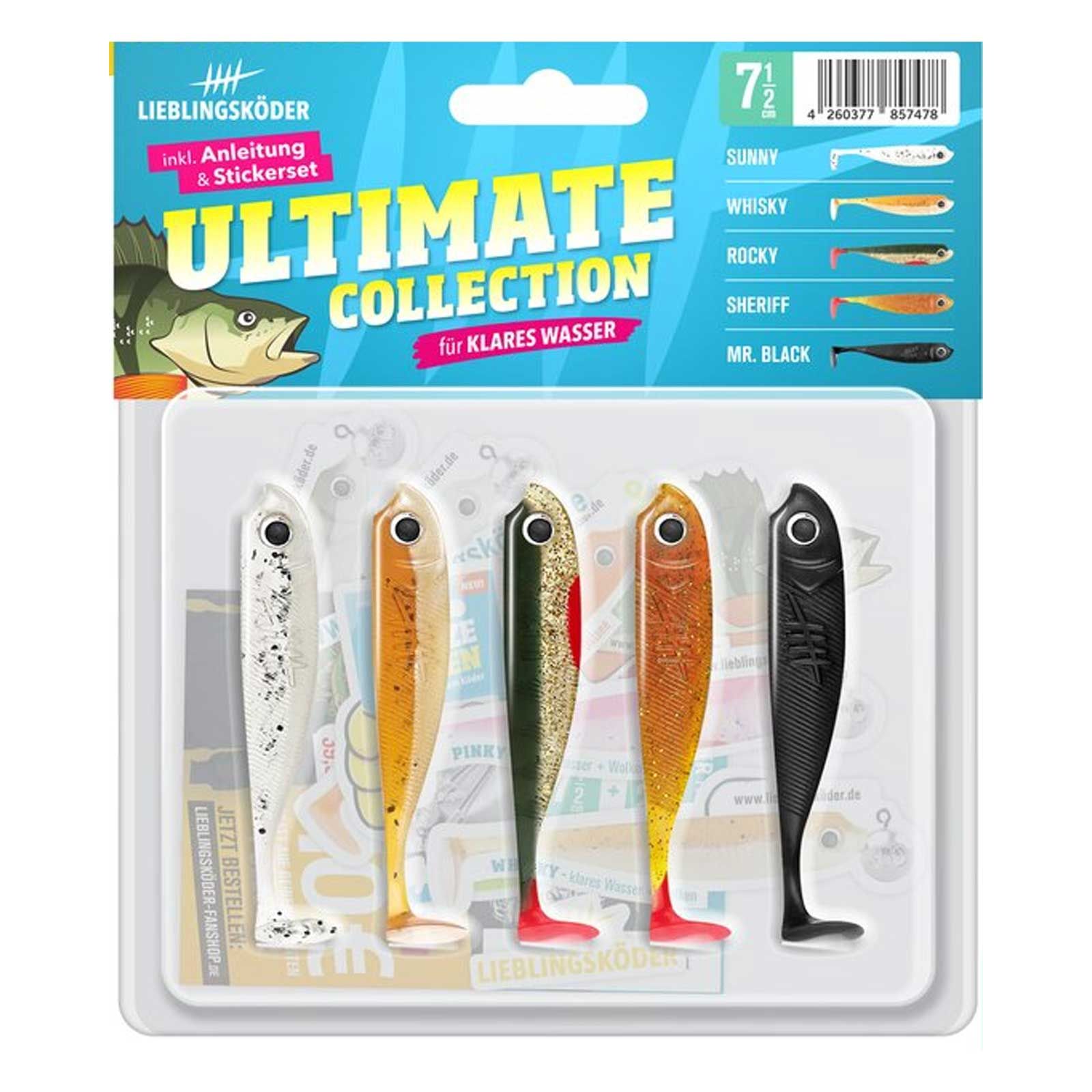 Gummifische Lieblingsköder 10 cm (Bild 10)