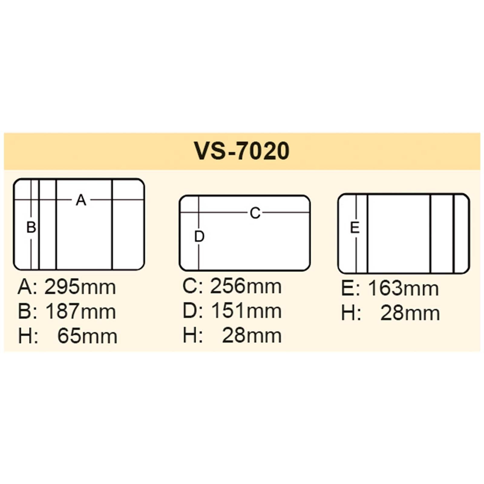 Meiho Box VS-7010 schwarz 28,4x18x11,2cm