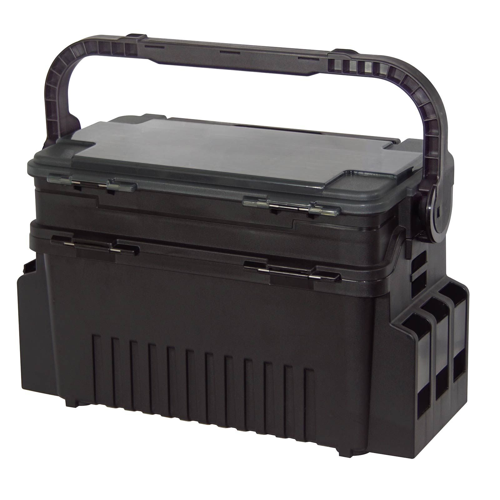 Meiho Multifunktionsbox schwarz Angelkoffer