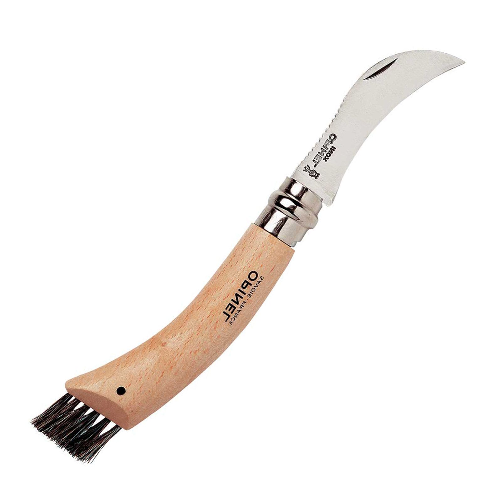 Angelmesser Opinel Pilzmesser 20,0 cm mit Bürste