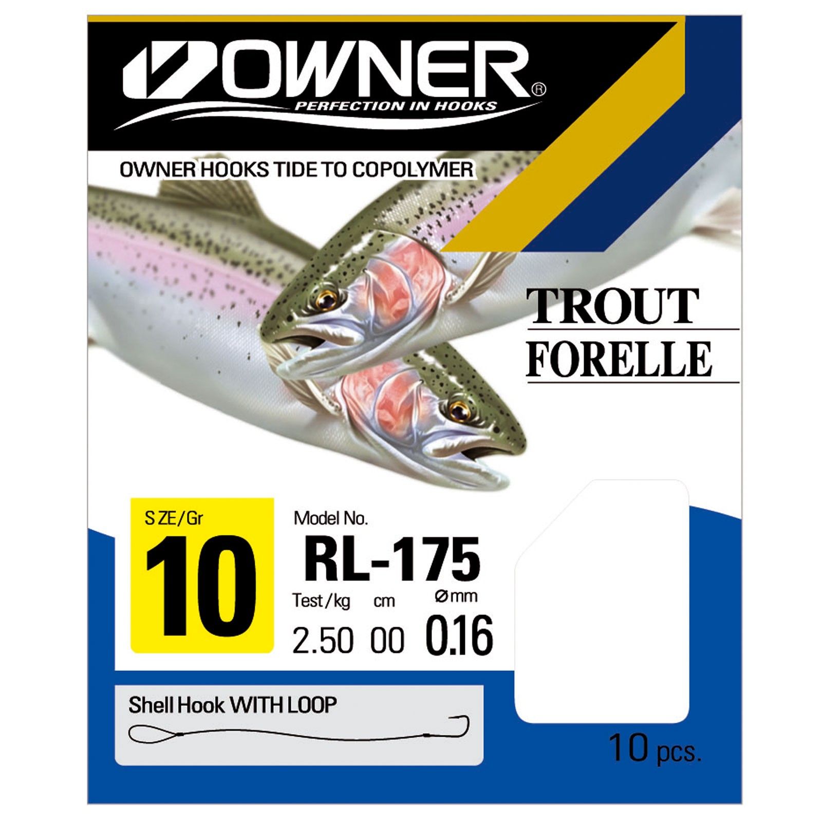 Owner Hooks Owner RL175 Forelle