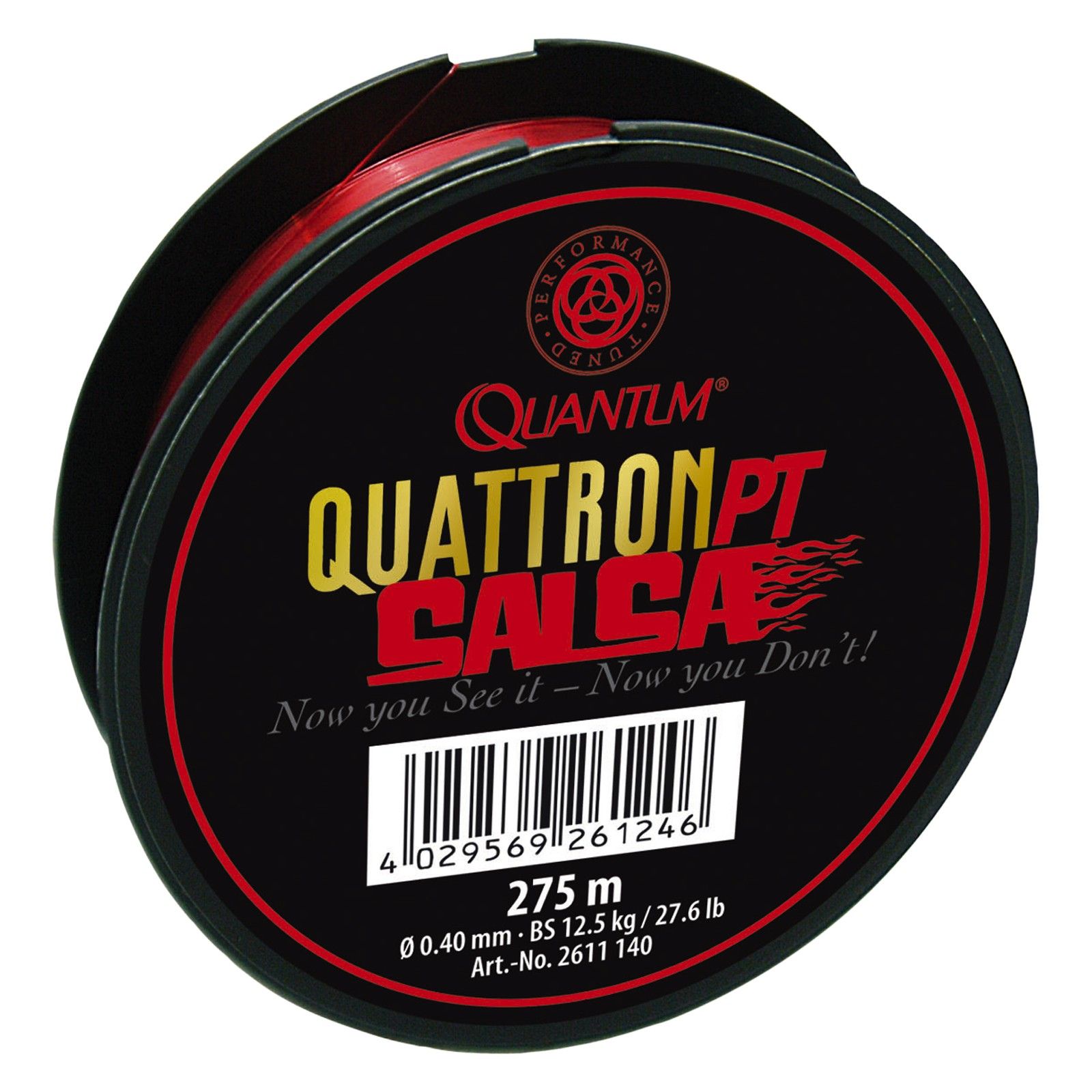 Quantum Quattron PT Salsa Red Monofile Angelschnur