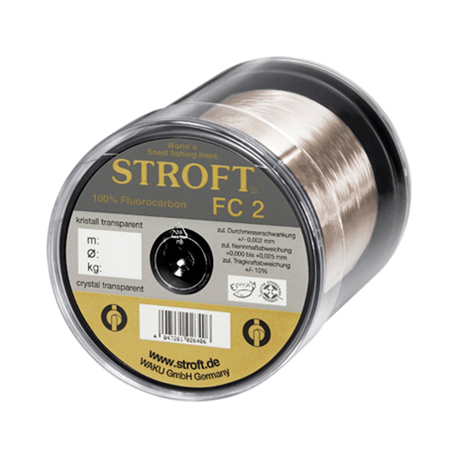 Stroft FC2 250m Kristall Transparent Fluorocarbon