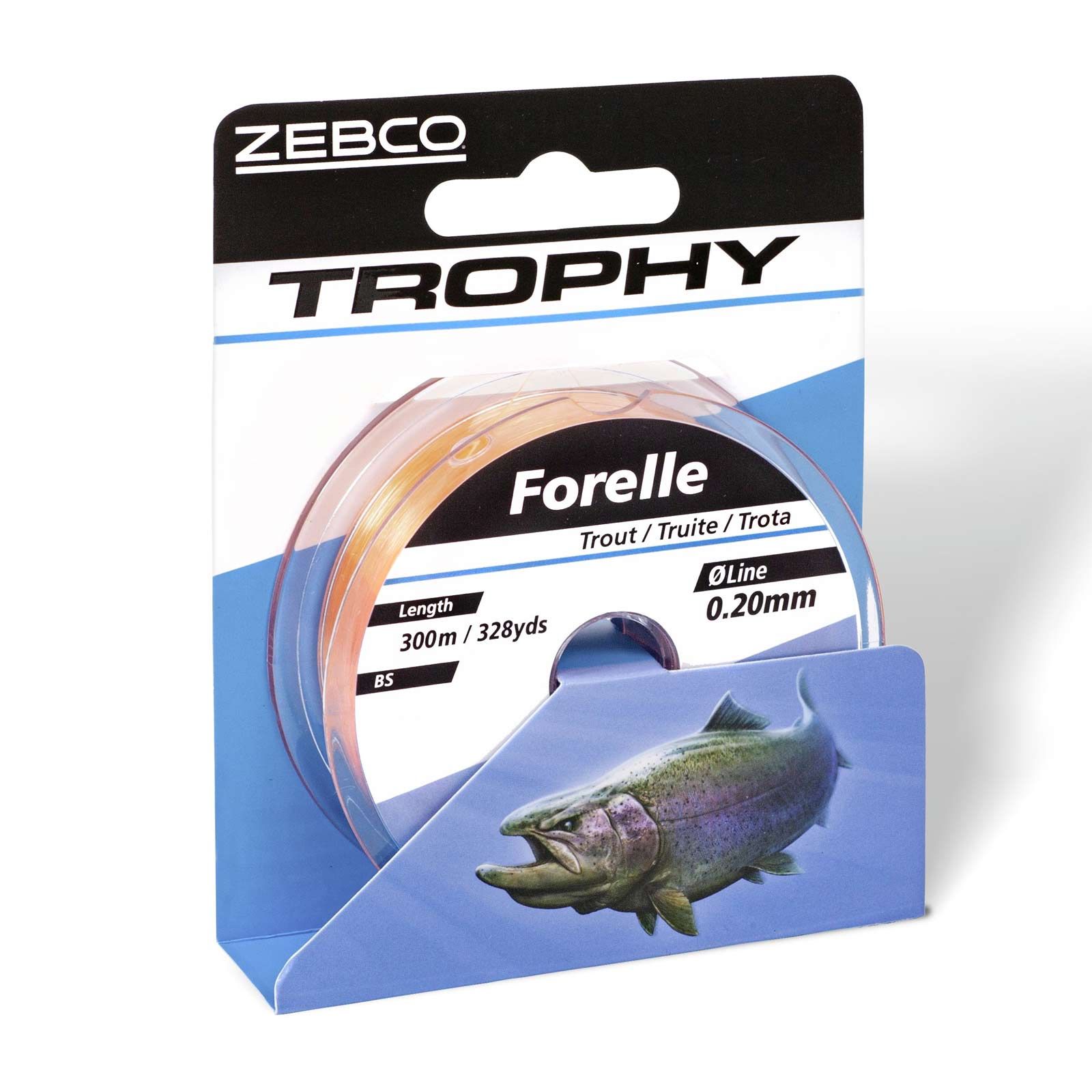 Zebco Trophy Forelle 0,20mm 300m TOP Angelschnur