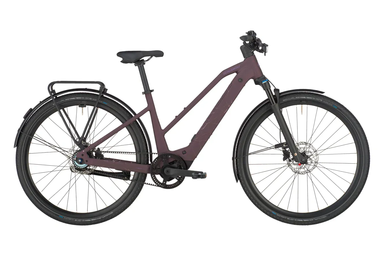 Urban E-Bike Bergamont Helix 10 Belt Slope 2026 | 400 Wh | 28 Zoll | Trapez (Bild 1)