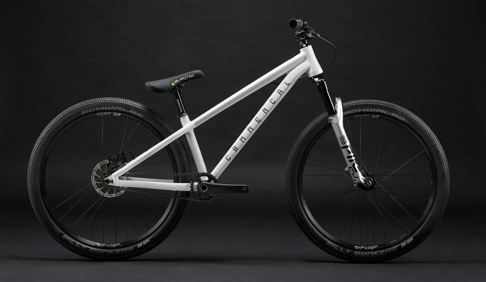 COMMENCAL Commencal ABSOLUT PIKE SILVER PURE WHITE 2024 | 26 Zoll | Diamant (Bild 1)