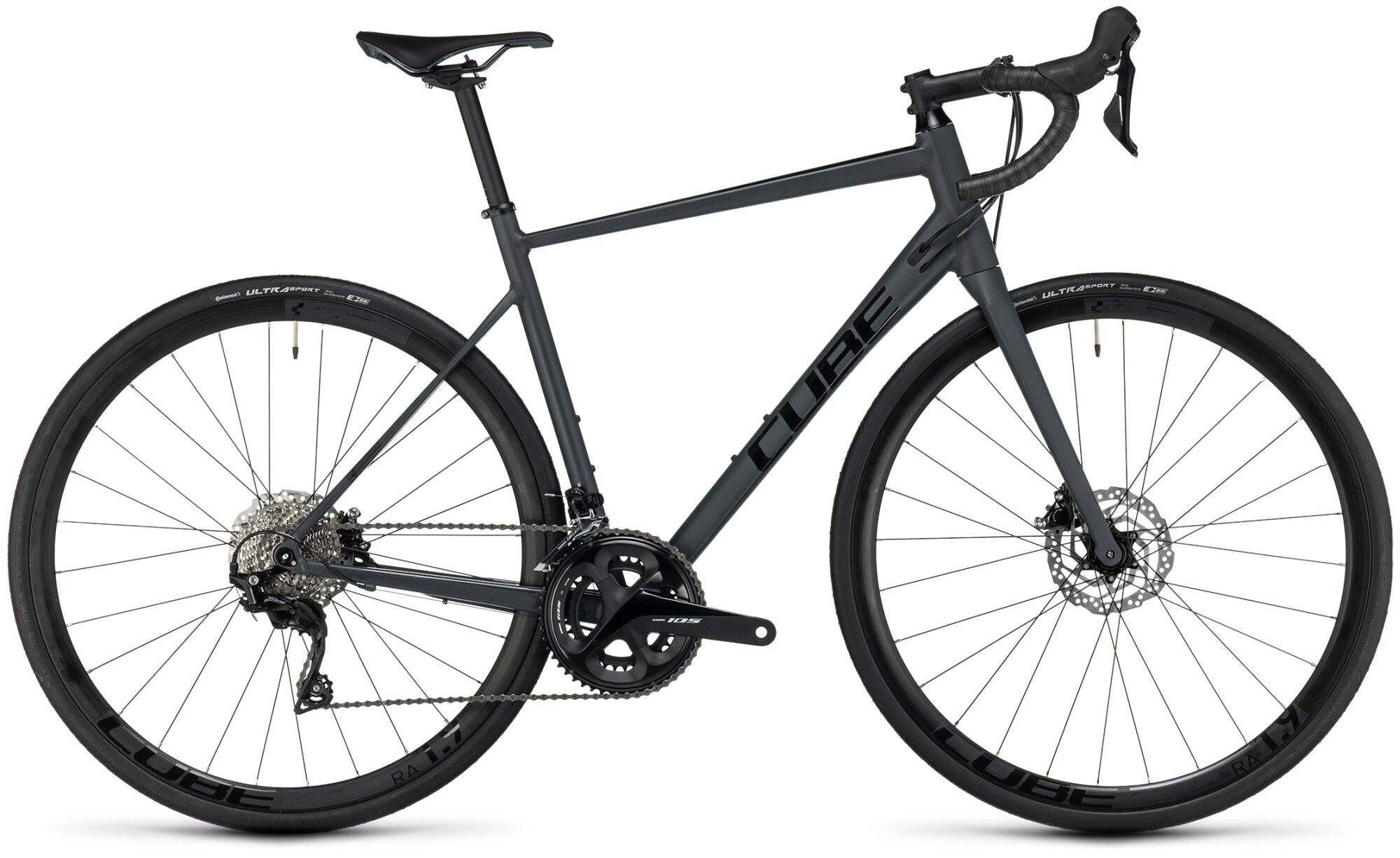 Cube Attain SLX grey´n´black (Bild 1)