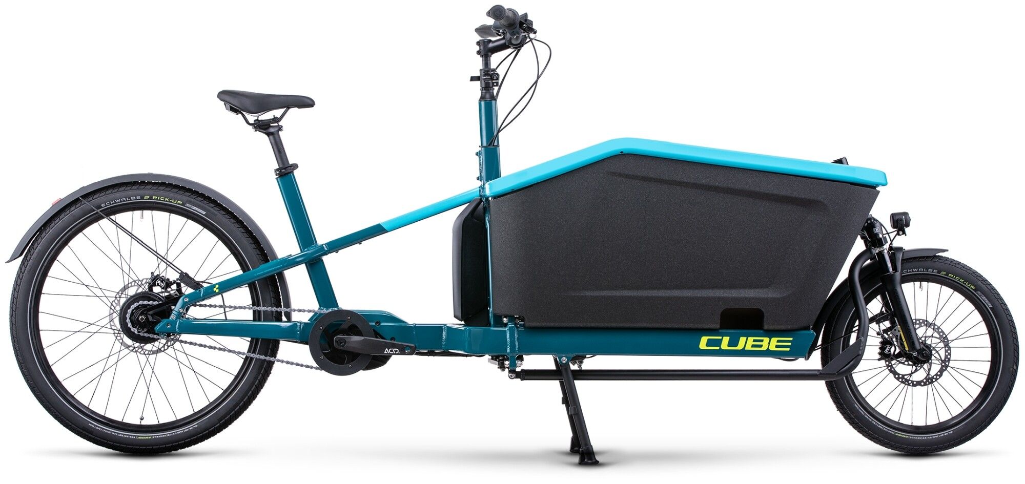 Bild von Lucky Bike Cargo Hybrid 500 blue´n´lime