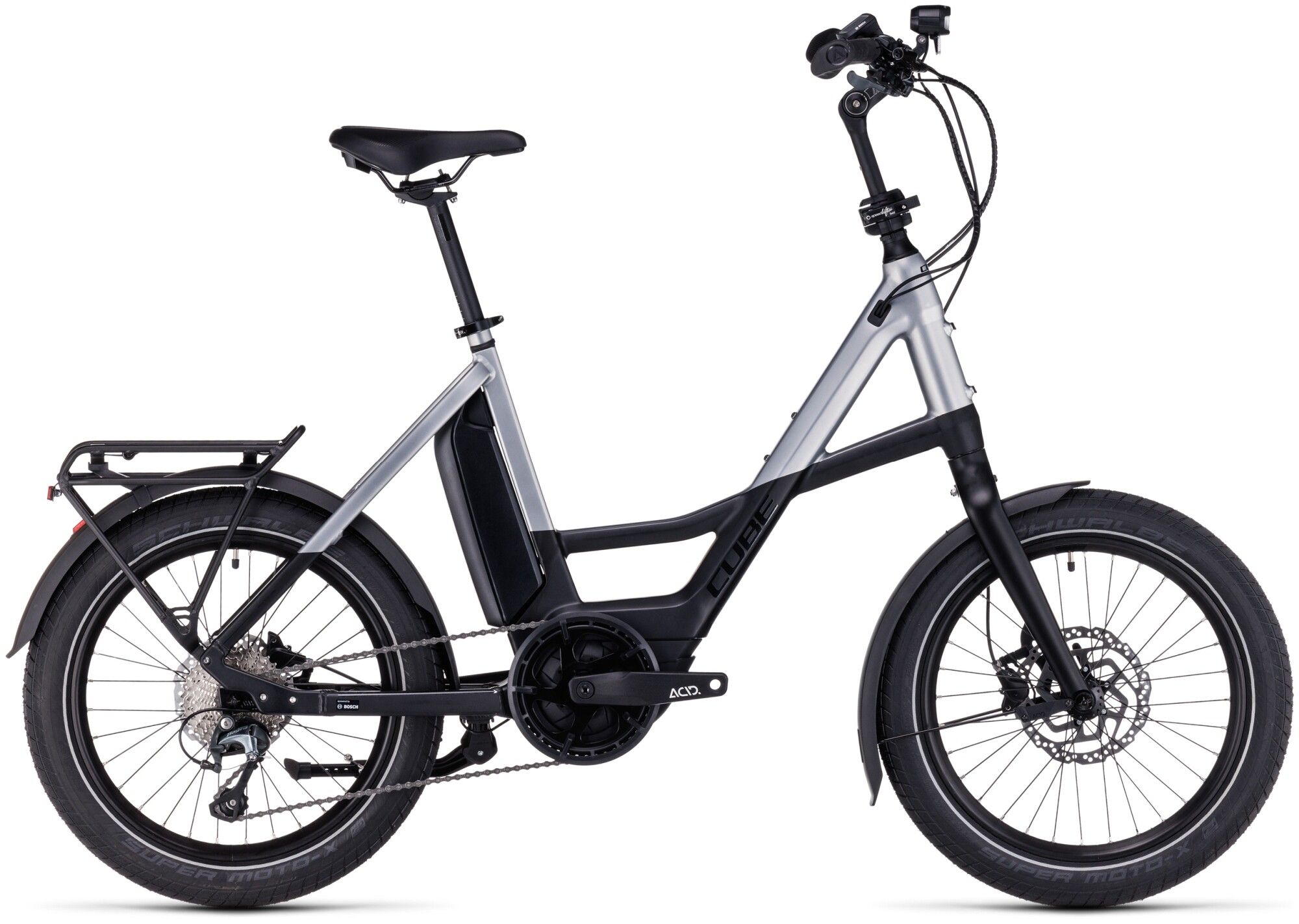 Cube Compact Sport Hybrid 500 black´n´polarsilver (Bild 1)