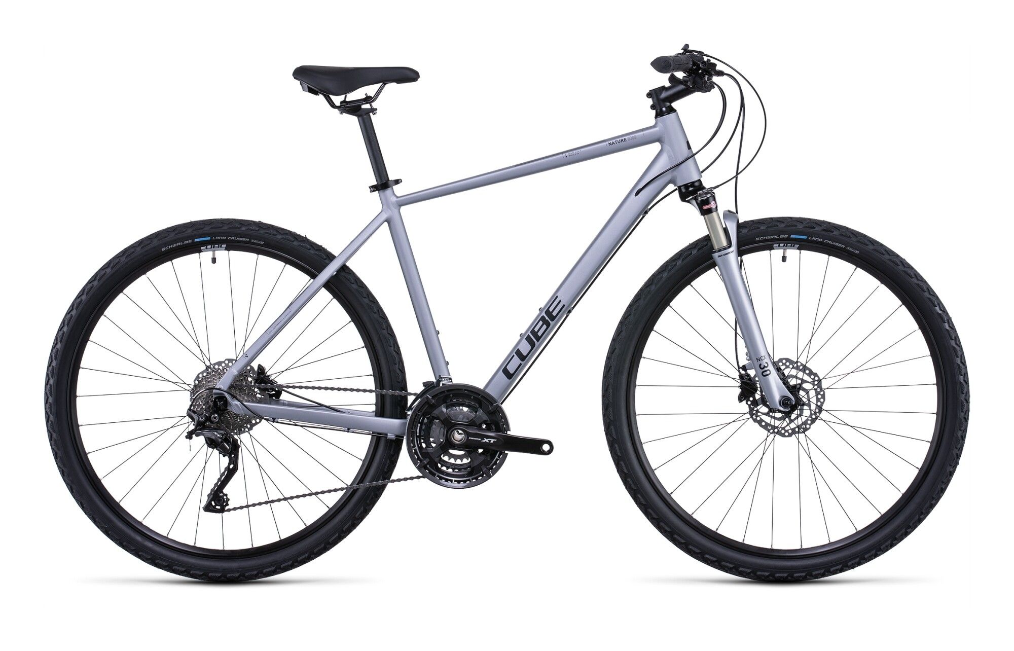 Bild von Lucky Bike Nature EXC polarsilver´n´black