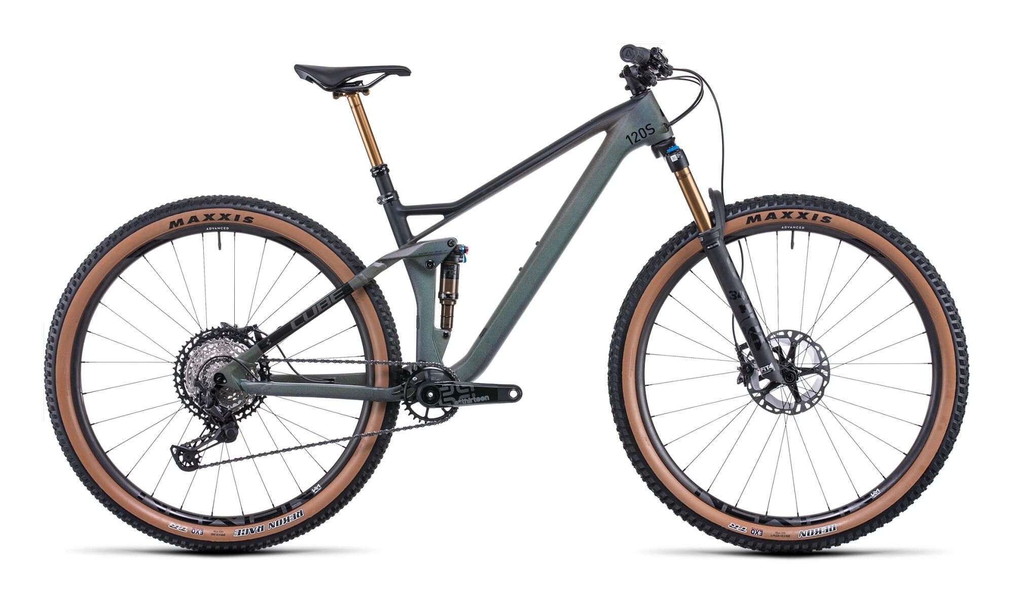 Enduro Bike Cube Stereo 120 HPC SLT 2022 | 29 Zoll | Diamant