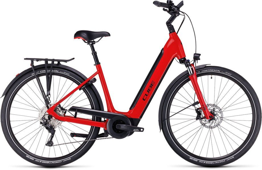 Bild von Fahrradlagerverkauf Supreme Sport Hybrid Pro 625 red´n´black