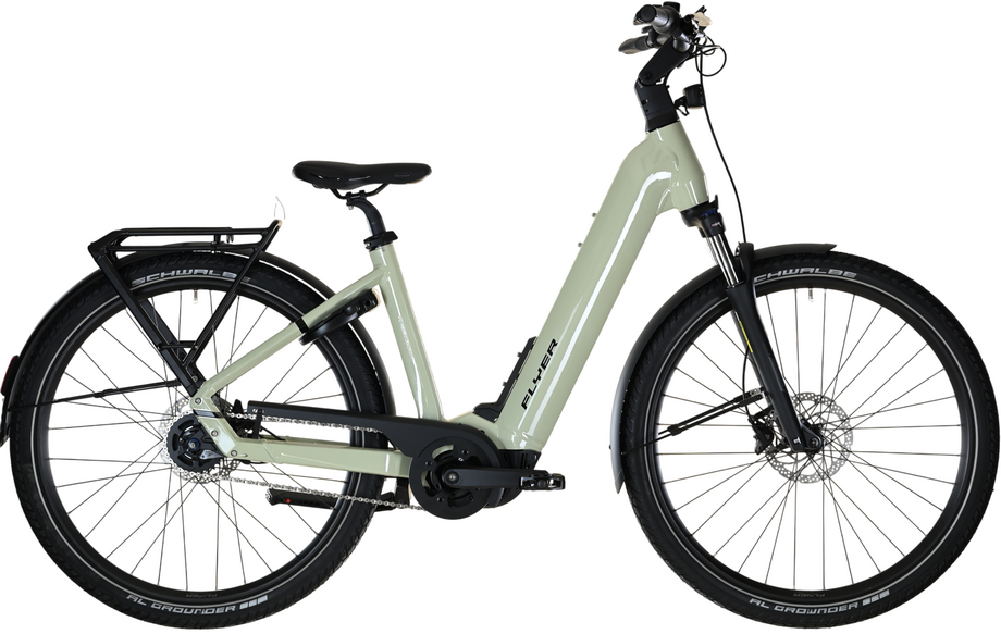 E-Stadtrad FLYER G1 Upstreet 5.40 (NL-Schloss) 2025 | 630 Wh | 29 Zoll | Tiefeinsteiger (Bild 1)