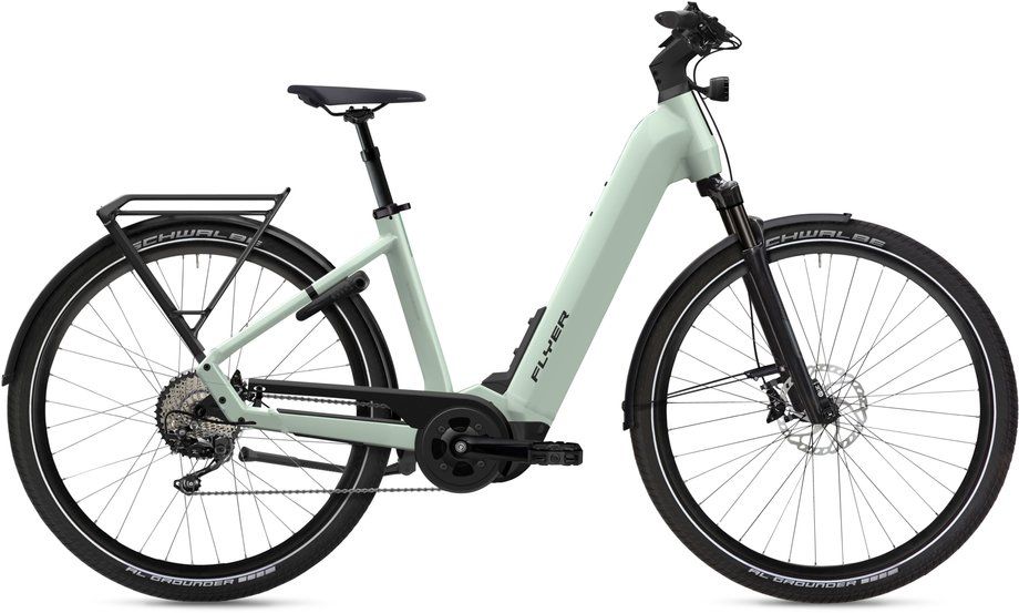 E-Bike Tourenrad FLYER G1 Upstreet 7.10 2024 | 630 Wh | 28 Zoll | Tiefeinsteiger
