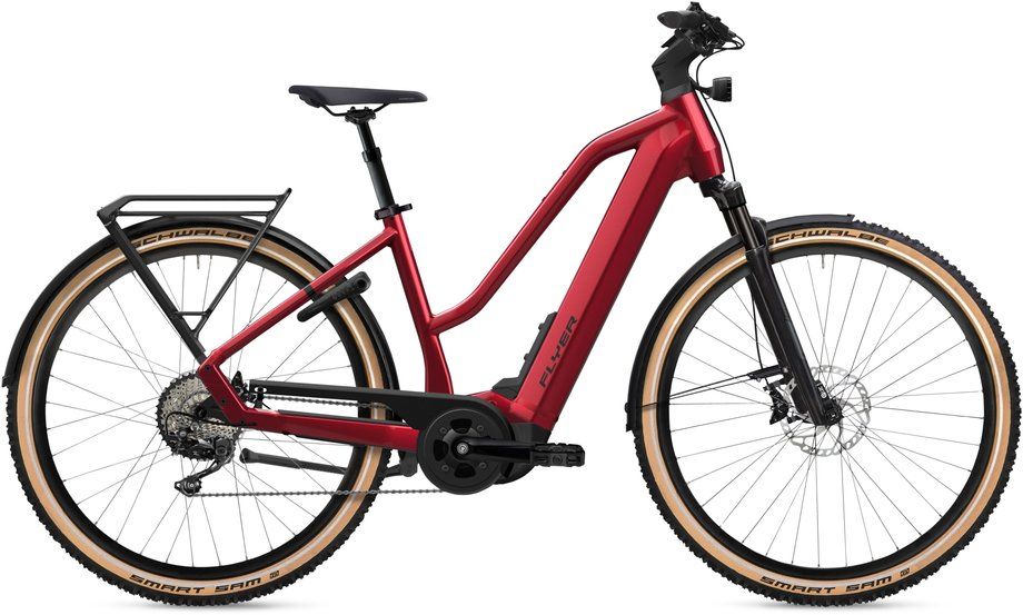 FLYER FLYER Upstreet 7.12 XC Mixed 2024 | 630 Wh | 28 Zoll | Trapez (Bild 1)