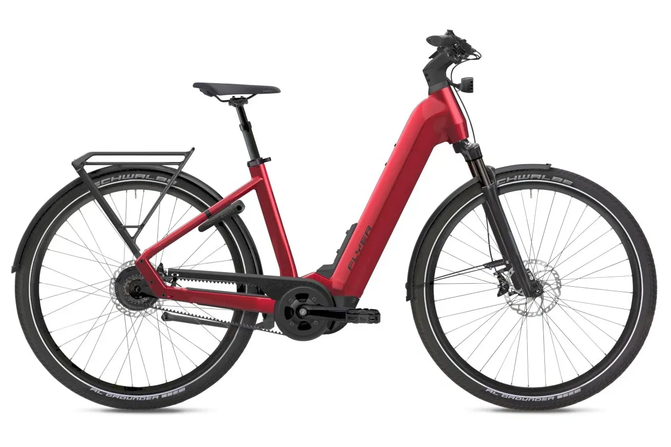 E-Bike Tourenrad FLYER Upstreet 7.43R 2023 | 630 Wh | 28 Zoll | Tiefeinsteiger