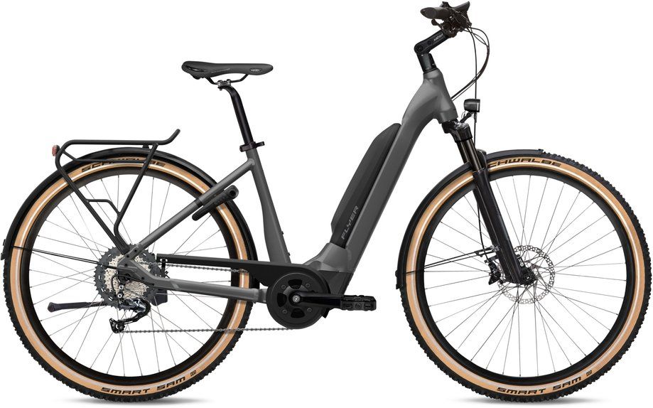 E-Bike Tourenrad FLYER Upstreet5 3.12 Comfort 2024 | 630 Wh | 28 Zoll | Tiefeinsteiger